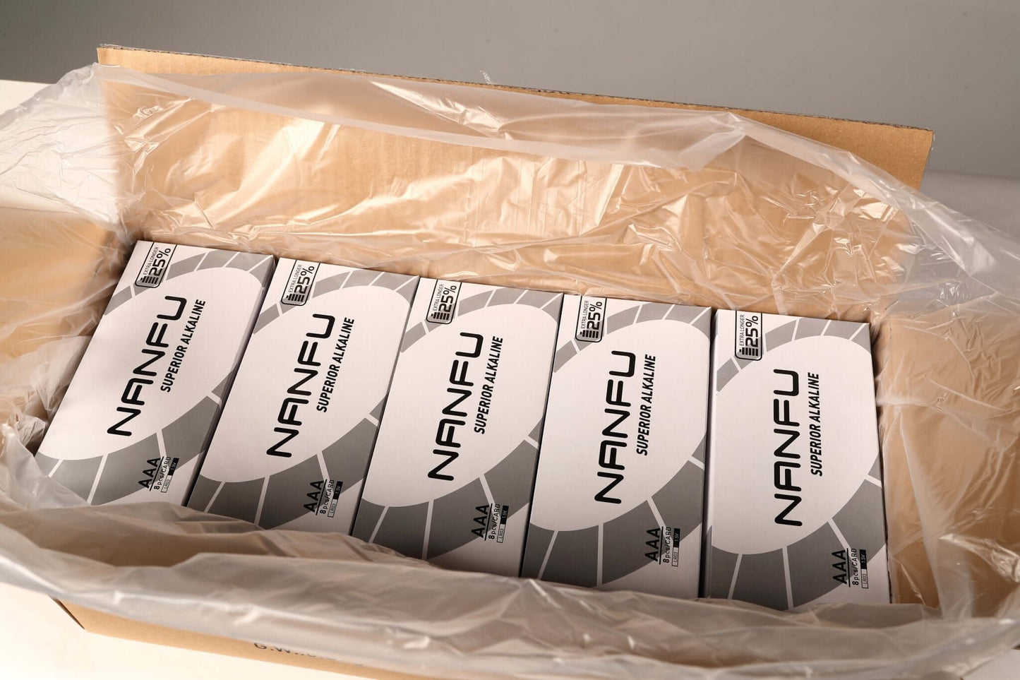 NANFU 1.5V AAA 8 pack Case of 480 pcs - Nanfuusa