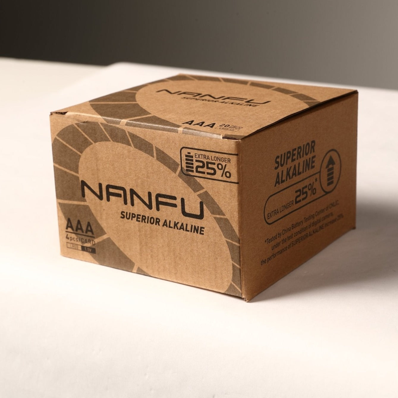 NANFU AAA Alkaline Batteries 4 Blister Pack - Nanfuusa